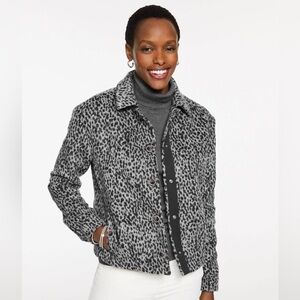 NWT Talbots Brushed Jacket